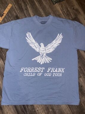 Forest Frank - XL Child of God Dove Tour Blue Tee